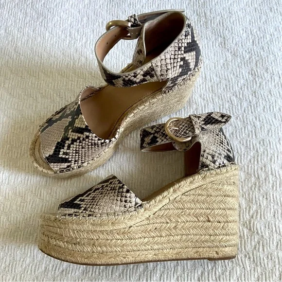 Marc Fisher Shoes Marc Fisher Alida Snake Print Espadrille